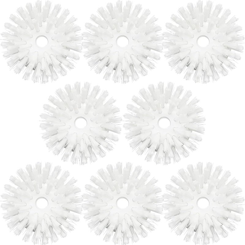 Pamrack Palm Brush Refill for Soap Dispensing Palm Brush, 8 Pack Palm Brush Replacement Head - Image 1